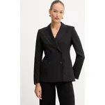 Vlněné sako Weekend Max Mara ORNATI 2525046012600 černá 99X, vel. 36