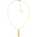 Calvin Klein Elegantní pozlacený náhrdelník pro ženy Sculpted 35000814 + 2 měsíce na vrácení zboží