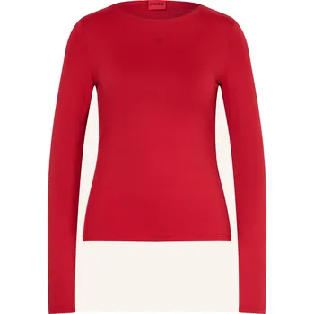 Dámské tričko Hugo Dámské Tričko S Dlouhým Rukávem Dasiia, červená, 38