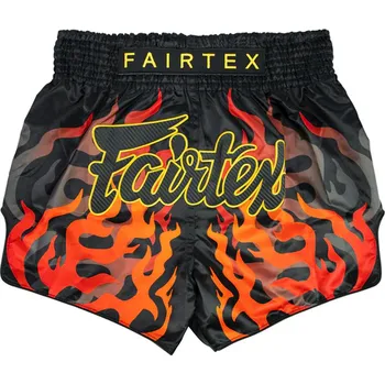 Dámské kraťasy Thai šortky Fairtex BS1921 "Volcano" - BS1921BLK Velikosti: XL