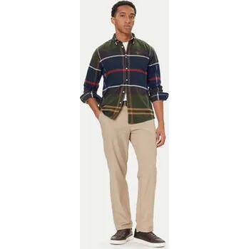 Pánská košile Barbour Košile Iceloch MSH4994TN11 Béžová Tailored Fit M