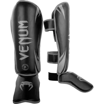 Chránič holeně pro bojový sport Chrániče holení VENUM CHALLENGER - černo/šedé - VENUM-0773-109 Velikosti: M
