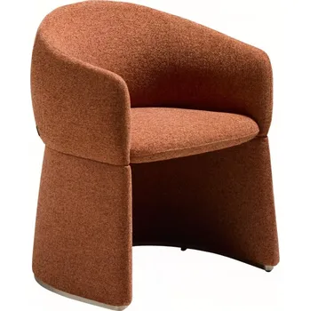 Jídelní židle Kave Home Terakotově červená jídelní židle Bosca