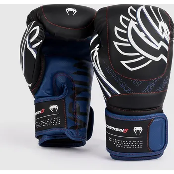 Boxerské rukavice Boxerské rukavice VENUM x Tekken 8 - Jin Kazama - modro/černo/bílé - VENUM-05250-108 Velikosti: 16 oz