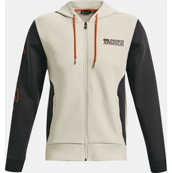 Pánská mikina Pánská mikina UNDER ARMOUR SUMMIT KNIT FZ HD - hnědá - 1370422-279 Velikosti: XL