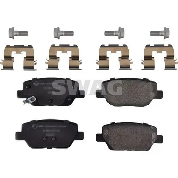Brzdová destička Sada brzdových destiček, kotoučová brzda SWAG 33 10 1783
