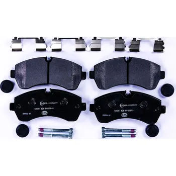 Brzdová destička Sada brzdových destiček, kotoučová brzda HELLA 8DB 355 005-531