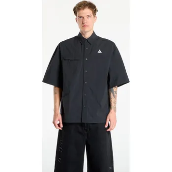 Pánská košile Košile Nike ACG "Orb Weaver" UV Repel Short-Sleeve Shirt Black/ Anthracite/ Summit White XL