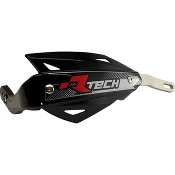 Chránič řídítek pro čtyřkolku RTECH Kryty Páček Vertigo Alu, Černé, Bez Montážní Sady