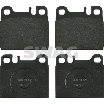 Brzdová destička Sada brzdových destiček, kotoučová brzda SWAG 10 91 6254