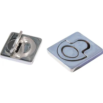 Člun NUTICHE Nerezový podlahový úchyt AISI 316 50x50mm