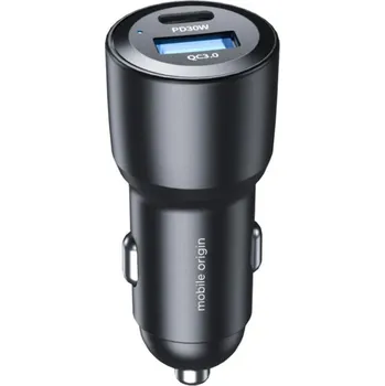 Nabíječka do auta Mobile Origin Car Charger 60W USB-C a USB-A