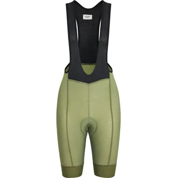 cyklistické kraťasy Pas Normal Studios Women's Essential Bibs - Light Olive L