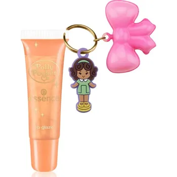 Přípravek na rty essence Polly Pocket lesk na rty se třpytkami odstín 02 Fashion Polly 10 ml