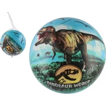 Dětský míč Teddies Míč Svět dinosaurů nafouknutý 23cm v síťce