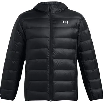 Pánská casual bunda Pánská bunda na volný čas Under Armour LEGEND DOWN HOODED JACKET černá 1385837-001 - M | UK 12 | US 13