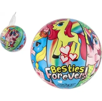 Dětský míč Barevný nafukovací míč pro děti s motivem Poníků