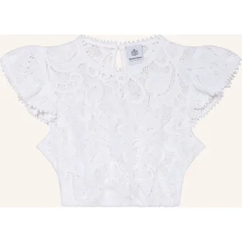 Dámská halenka Hammerschmid Dámská Dirndl Halenka Diana Z Krajky, bílá, 44