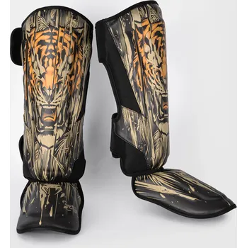 Chránič nohou Chrániče holení VENUM Tiger - černo/oranžové - VENUM-05348-117 Velikosti: M