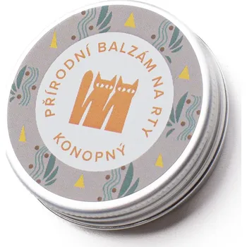 Péče o rty Přírodní balzám na rty Konopný