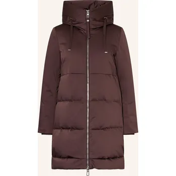 Dámský kabát Duno Dámský Péřový Kabát Talia, tmavě hnědá, 36