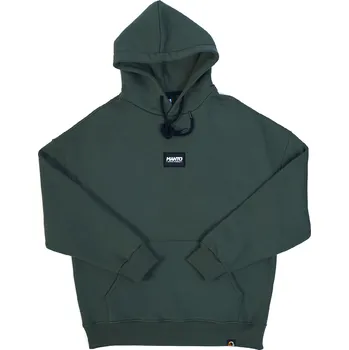 Pánská mikina MANTO Pánska mikina LABEL OVERSIZE - zelená - MNT_LABELOVER_GREEN Velikosti: M