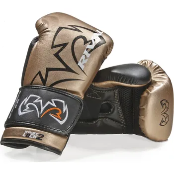 Boxerské rukavice Boxerské rukavice RIVAL RS11V Evolution - zlaté - RS11V_GOLD Velikosti: 12 oz
