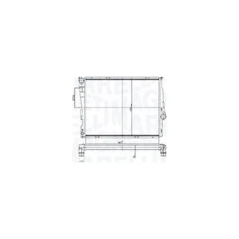 Chladič motoru Chladič, chlazení motoru MAGNETI MARELLI BM2117