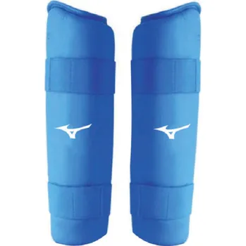Chránič nohou Chrániče holení MIZUNO na karate - modré - 23EHA10227_BLUE Velikosti: M
