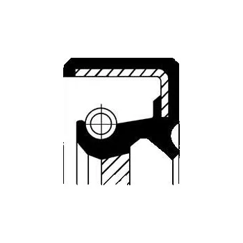 Těsnění motoru Těsnicí kroužek hřídele, klikový hřídel CORTECO 19033958