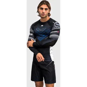 Rashguard Rashguard VENUM x Tekken 8 - Jin Kazama Dl. rukáv - modro/černo/bílý - VENUM-05247-108 Velikosti: XL