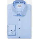 Olymp Level Five Body Fit společenská košile 205484 11 Modrá 41