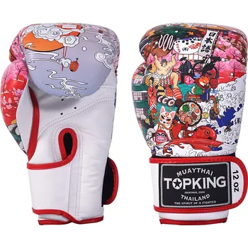 Boxerské rukavice Boxerské rukavice TOP KING TKBGCT-2C2 - Japan Culture - TKBGCT-1J1 Velikosti: 16 oz