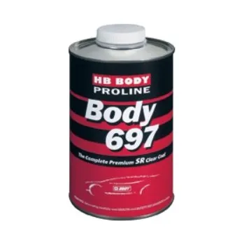 Lak na dřevo HB BODY 697 lak PROLINE HS SR 2:1 transparentní 1L