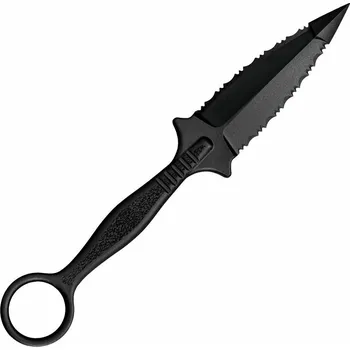 Bojový nůž Cold Steel 92FR FGX Ring Dagger taktický nůž - dýka 8,9 cm, celočerná, Griv-Ex