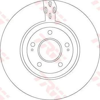 Brzdový kotouč Brzdový kotouč TRW DF7302S