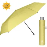 Skládací deštník s UV filtrem Perletti Time / Giallo Pastello, 26409