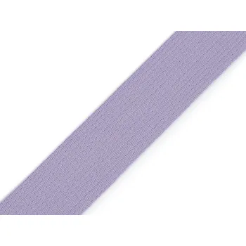 Bavlněný popruh šíře 30 mm Varianta: 1605 fialová sv., Balení: 25 m