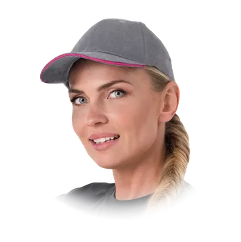 Čepice Reis MERI SPI Dámská Kšiltovka šedá/růžová 5 Pack