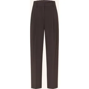 Opus Pants Dámské 7/8 Kalhoty Lessieh, tmavě hnědá, 40