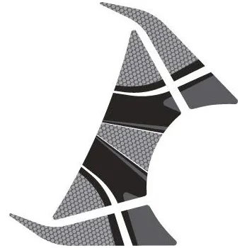 Ochranné nálepky na "brýle" PUIG RADIKAL 2812U šedá