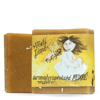 Mýdlo Přírodní mýdlo Včelí lázně Retro obal