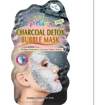 Pleťová maska Montagne Jeunesse (7th Heaven) Bublinková pleťová maska s čistícím aktivním uhlím ​​7th Heaven