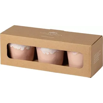 Šálek na Lungo - box 3ks 0,21L, GRESPRESSO, růžová|Soft pink|Costa Nova