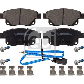 Brzdová destička Sada brzdových destiček, kotoučová brzda FEBI BILSTEIN 16701
