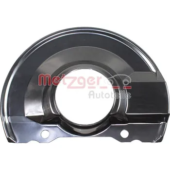 Brzdový kotouč Ochranný plech proti rozstřikování, brzdový kotouč METZGER 6115515