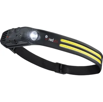 Čelovka Redats 04-04-03, Čelovka s pohybovým senzorem a dvěma LED pásky | FH-210