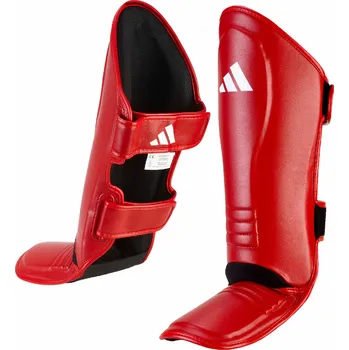 Fotbalový chránič Chrániče holení ADIDAS adiSGSS01 - červené - adiSGSS01_RED Velikosti: M