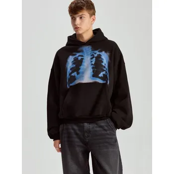 Pánská mikina Mikina s&nbsp;potiskem - M - House - černá - 719CC-99X