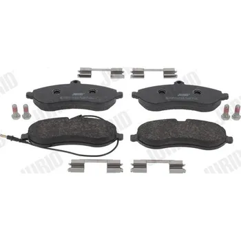 Brzdová destička Sada brzdových destiček, kotoučová brzda JURID 573280J